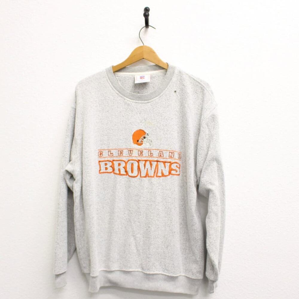 Vintage Cleveland Browns Football Sweatshirt Large